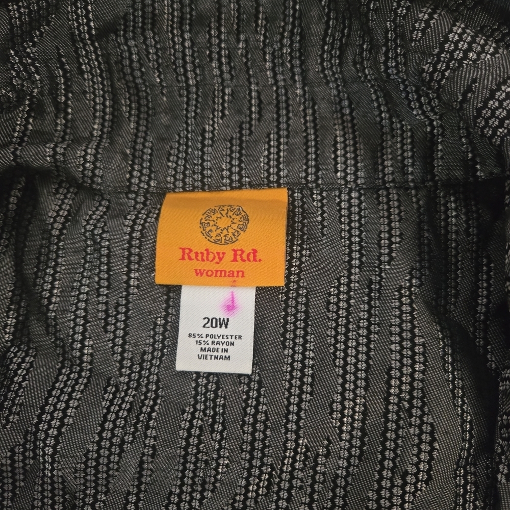 Ruby Rd. Black and Gray Utility Jacket - image 7